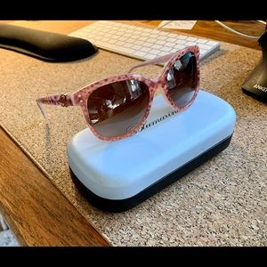 Blumarine pink sunglasses